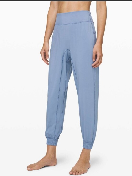lululemon athletica Pants - Lululemon Sun Setter Jogger *28" Tempest Blue Light Weight 4